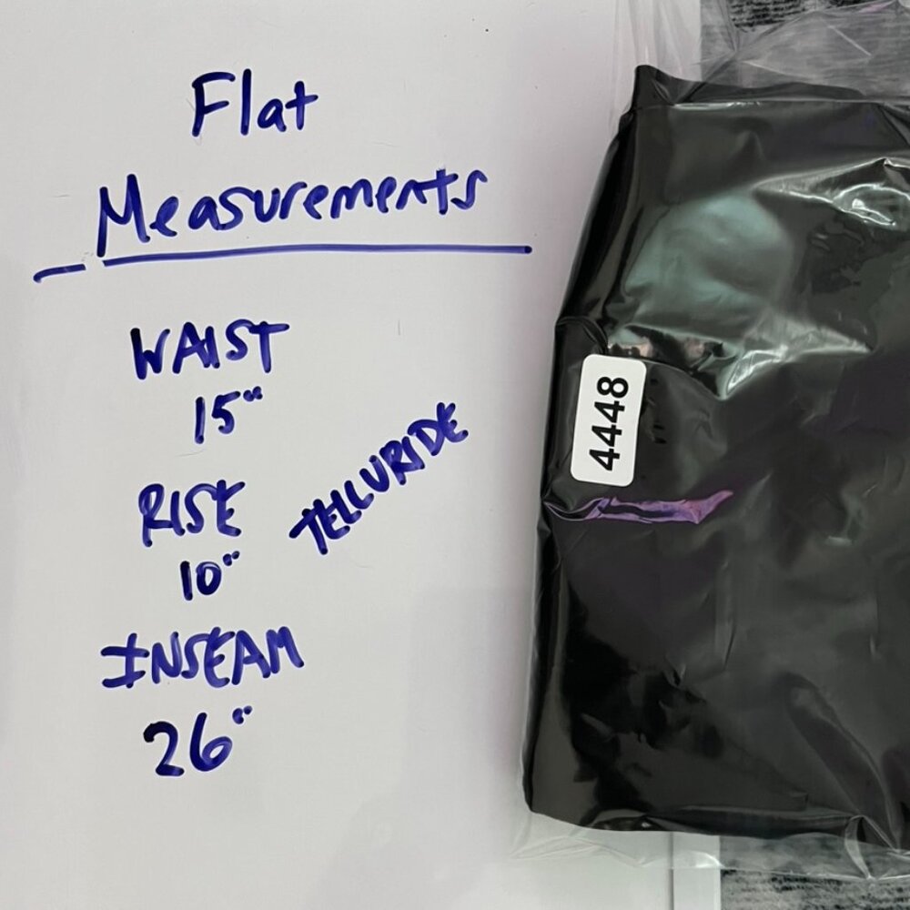 Telluride Basic Black Pant M 26" Drawstring Durab… - image 8